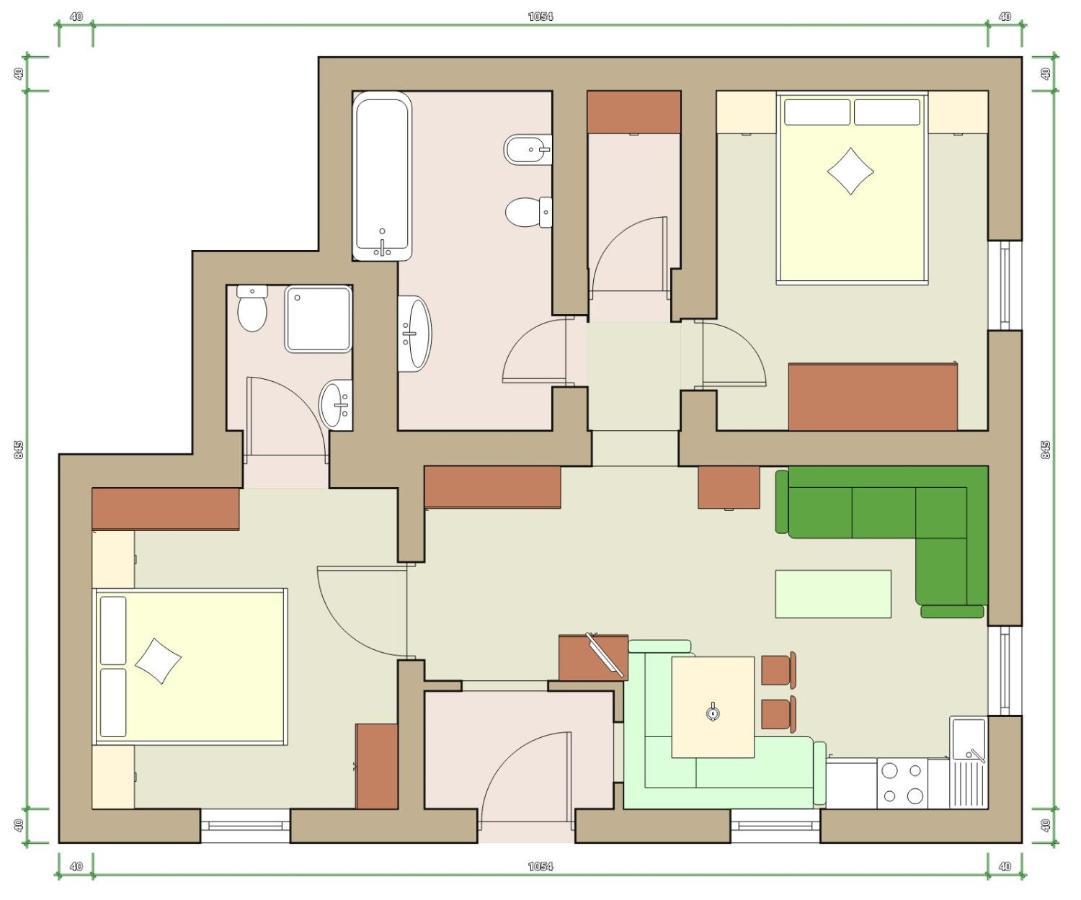 Gosthof Kastelruth Appartement Buitenkant foto